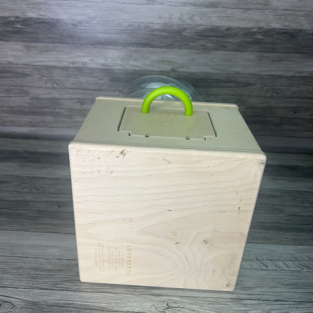 Lovevery The Babbler Slide and Seek Ball Run Drop Montessori 2 Balls - Picture 9 of 9